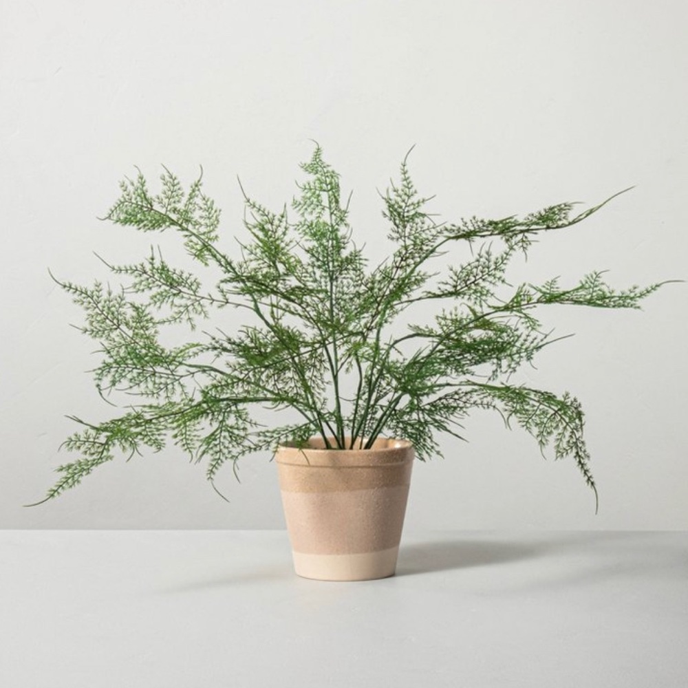 Hearth and Hand with Magnolia Faux Fern Potted Plant 18.5” x 22”